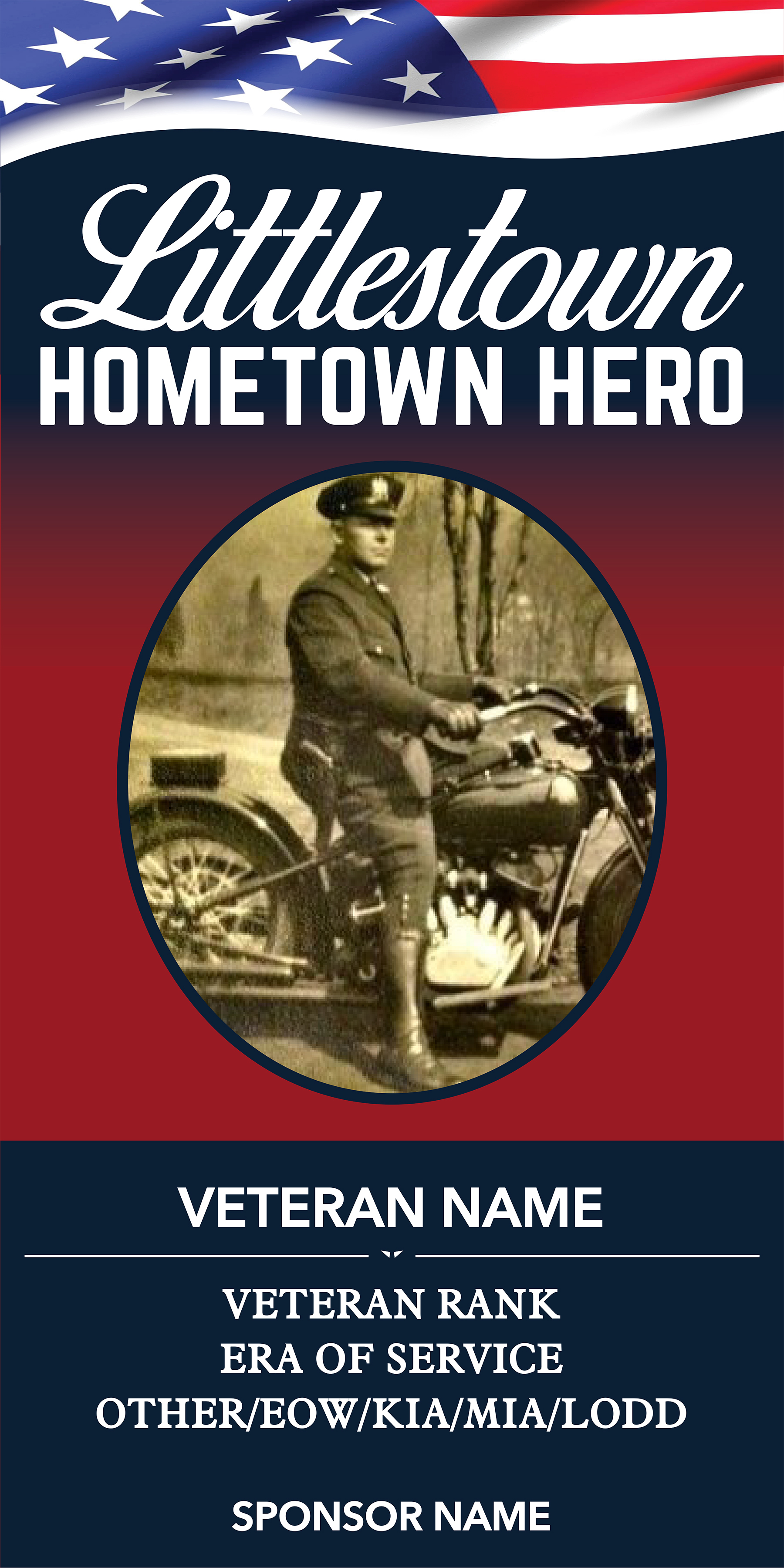 Veteran Banner Style